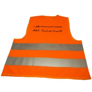 Kinder Sicherheitswarnweste in zwei Größen